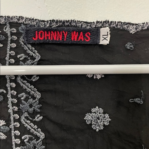Johnny Was Bennett Floral Embroidered Top XL - Picture 10 of 14
